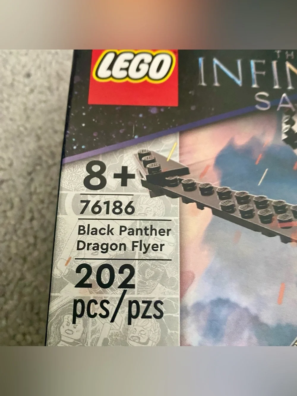 LEGO 76186 Marvel Super Heroes: Black Panther Dragon Flyer